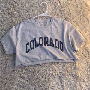Cropped Colorado t-shirt